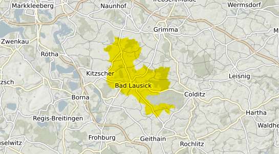 Immobilienpreisekarte Bad Lausick